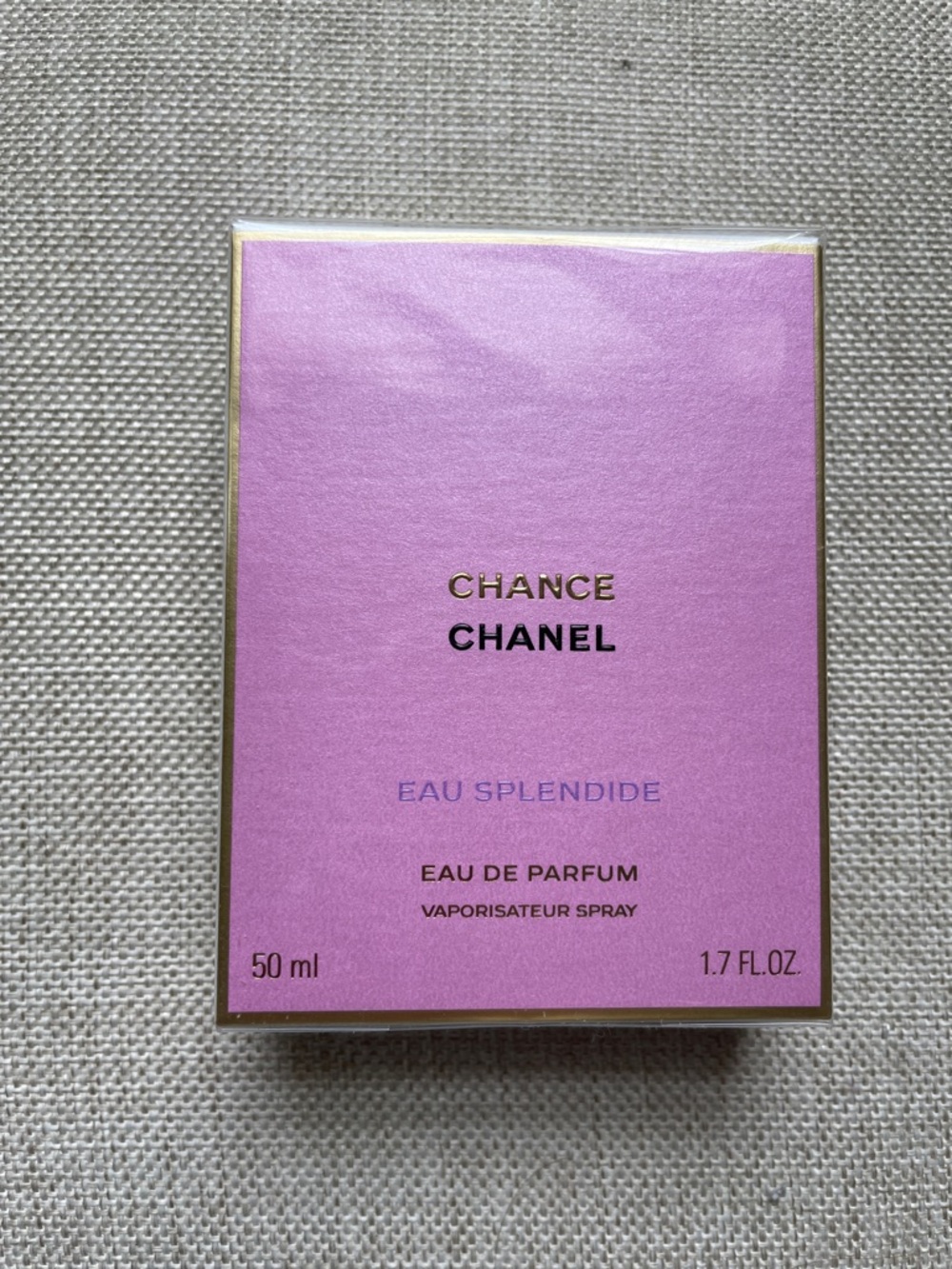 CHANEL Chance Eau Splendide - Pink and Gold Box